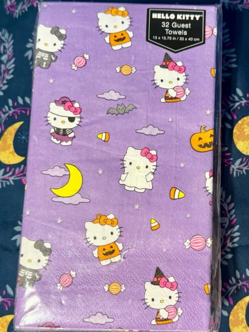 Sanrio Hello Kitty Guest Towels Halloween